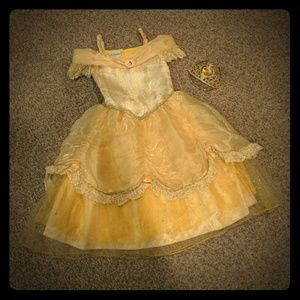 Disney Bell Princess Dress w/ Crown!